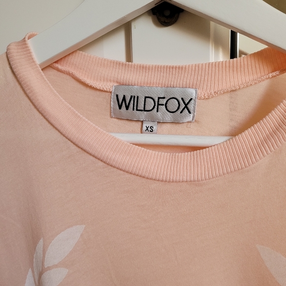 Wildfox oversized peach crest tank top - Picture 4 of 9